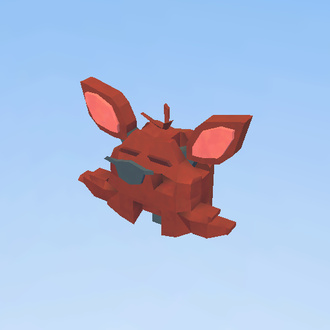 [Unwhitered Foxy FNAF 1]