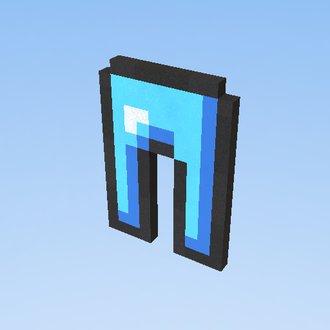 Minecraft Diamond Leggings