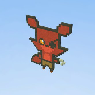 foxy v: pixel art