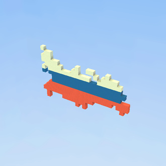 Russia pixel art Giganttn