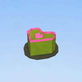 green cake