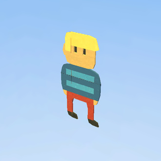 2D Animated Tourist
