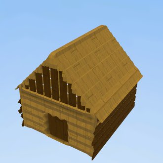 Wooden Outhouse / Drewnia