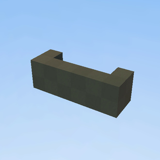 black sofa