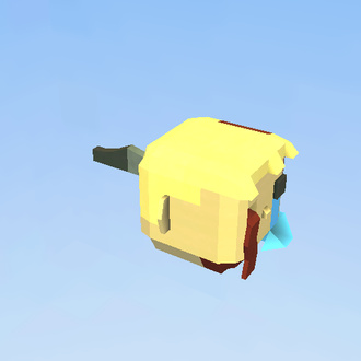 Crying ded tourist head