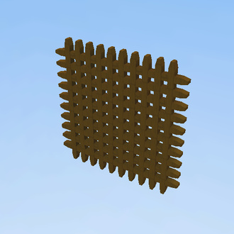 Brown fence?