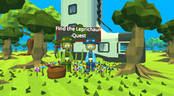 Find The Leprichaun Quest Kogama Play Create And Share