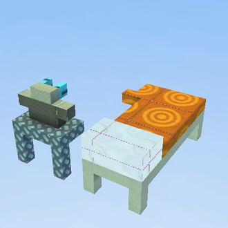 pop up bed with table