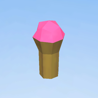 helado de fresa