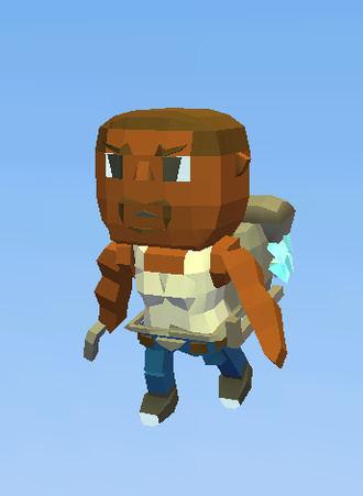 CJ con jetpack de Gta Sa