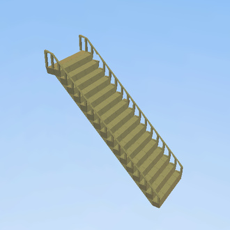 Escaleras de 5 bloques