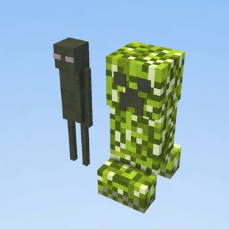 Creeper, Enderman (VMM)
