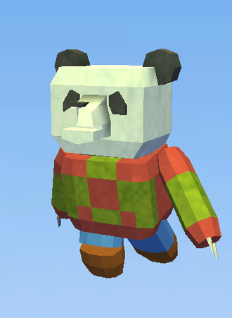 Christmas Panda