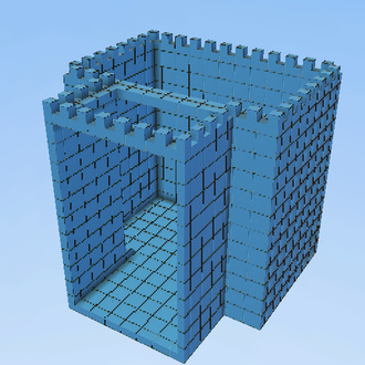 Bigger Blue Castle