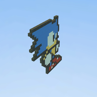 sonic pixel art