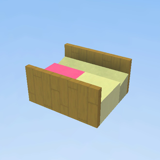 Cama Doble (Rosa,Blanco)