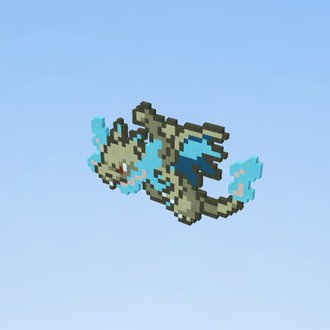 Pixel Charizard X