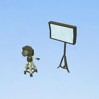 Camera + Light Reflector