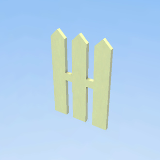 Large Fence(White)