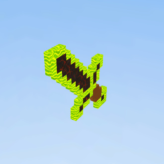 poison and lava sword