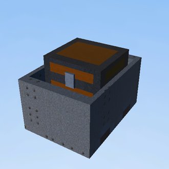 Wagon ze skrzyniom (Minec