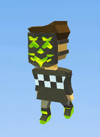 masked boy