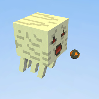 ghast vola de fuego