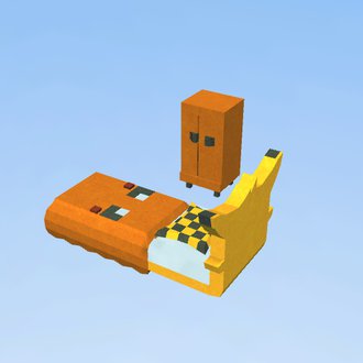 pikachu bed