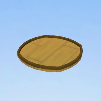 Classic Wooden Plate